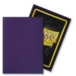 Dragon Shield Standard Card Sleeves Matte Purple (60) Standard Size Card Sleeves